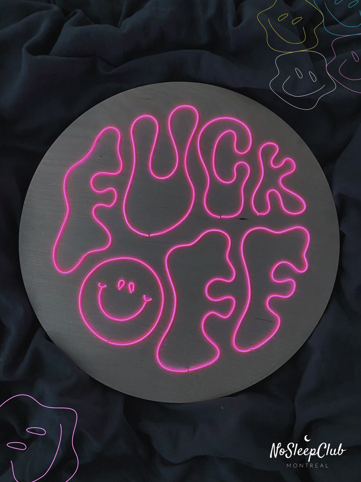 Fuck Off - EL Neon Sign